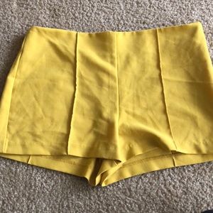 Pleated Shorts